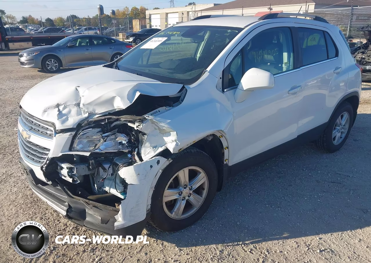 2016 Chevrolet Trax Lt VIN:KL7CJLSB2GB582642 - 2