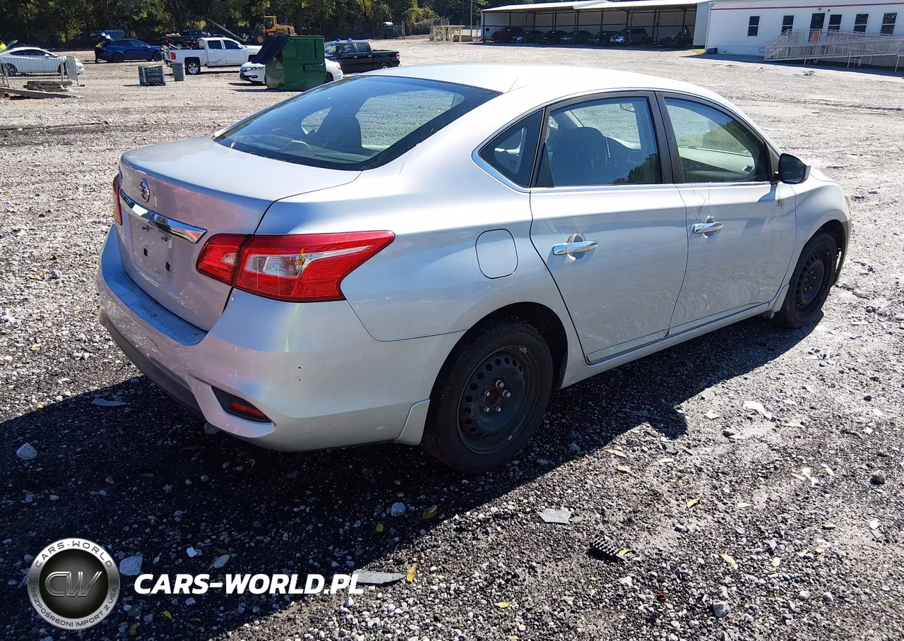 2016 Nissan Sentra S VIN:3N1AB7AP0GY319985 - 4