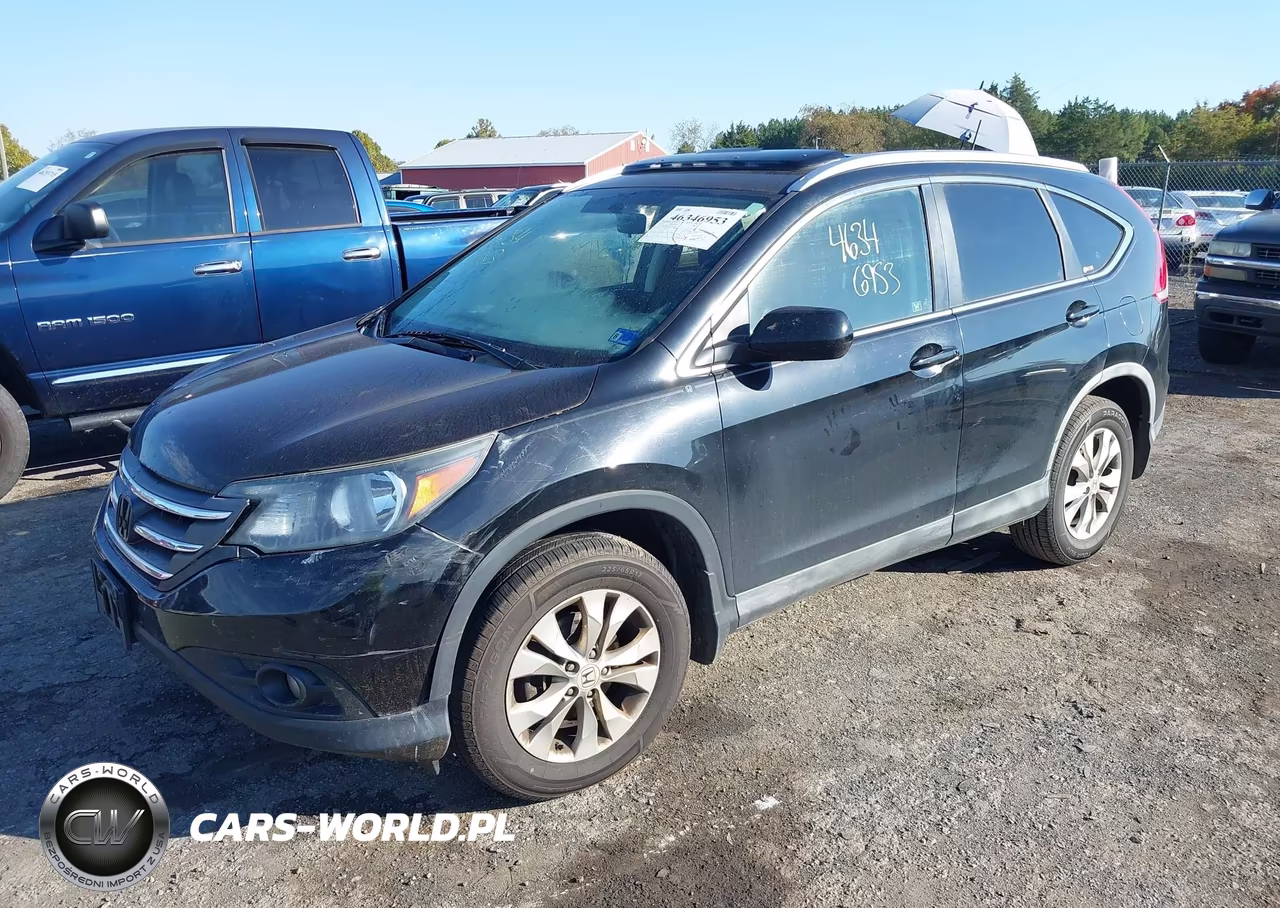 2012 Honda Cr-V Ex-L VIN:JHLRM3H77CC001604 - 2
