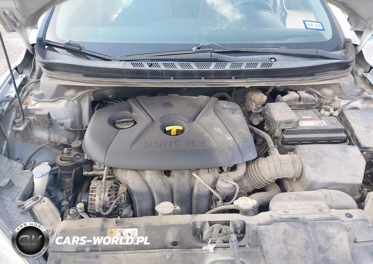 2013 Hyundai Elantra Gls VIN:5NPDH4AE1DH236614 - 10