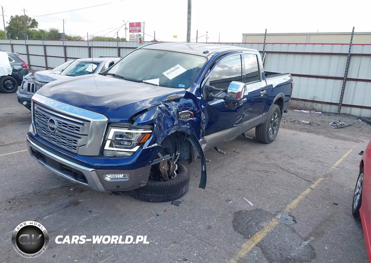 2017 Nissan Titan Platinum Reserve VIN:1N6AA1E57HN517237 - 2