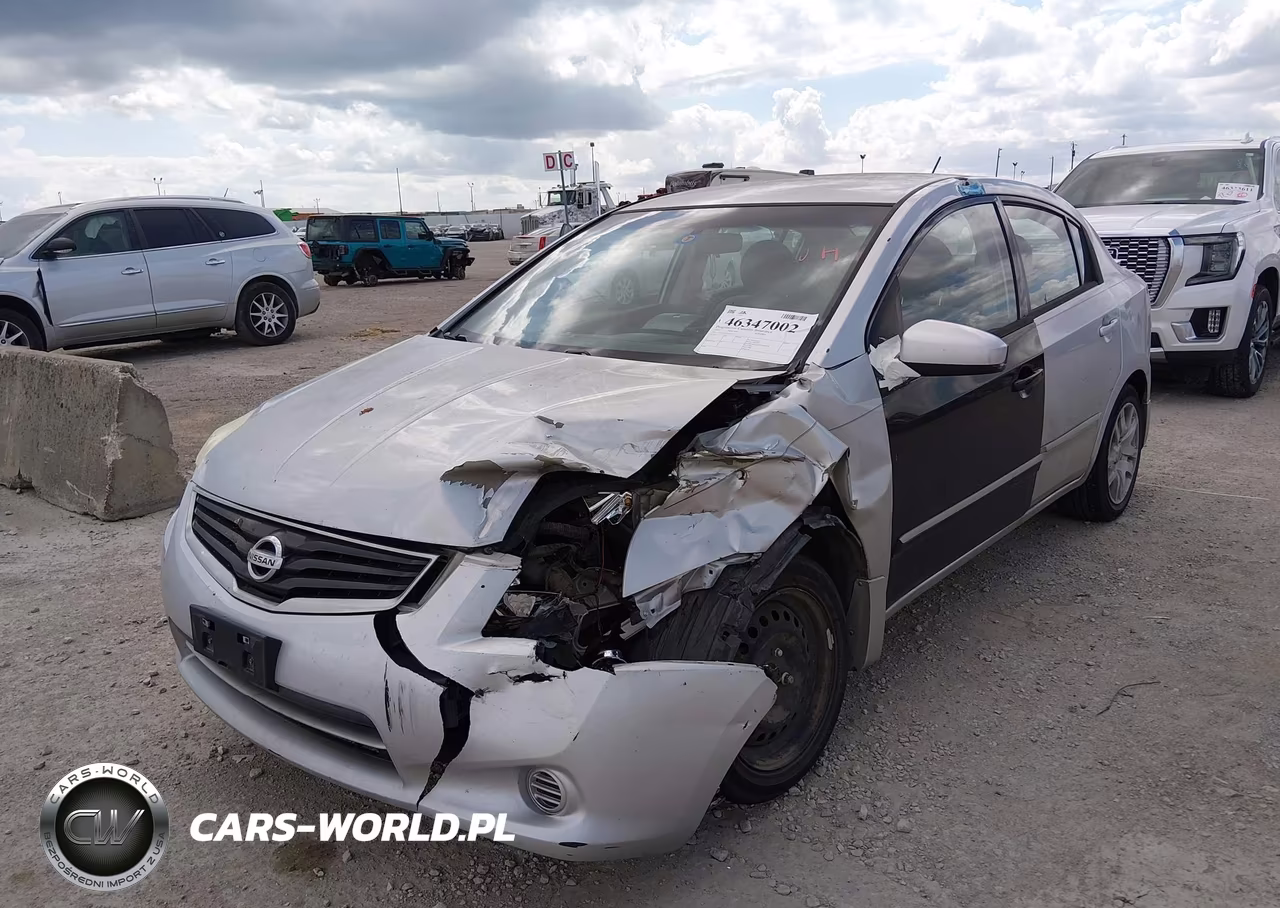2012 Nissan Sentra 2.0 S VIN:3N1AB6AP0CL613579 - 2