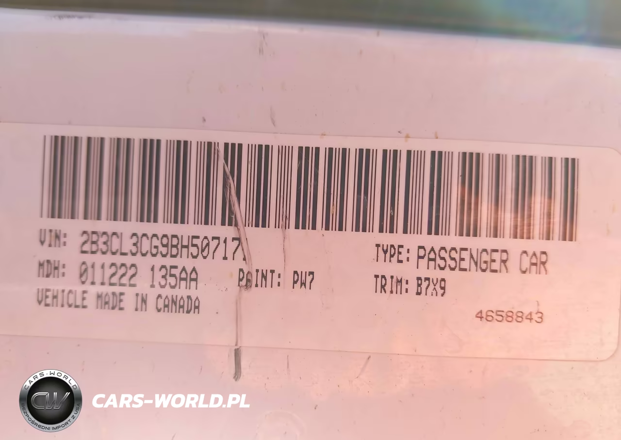 2011 Dodge Charger VIN:2B3CL3CG9BH507171 - 9