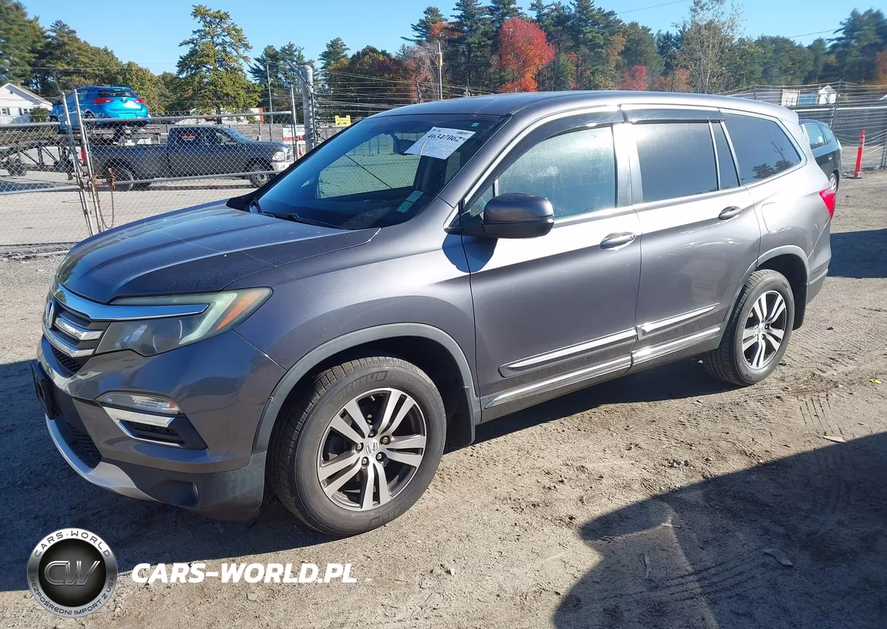 2016 Honda Pilot Ex-L VIN:5FNYF6H57GB037224 - 2