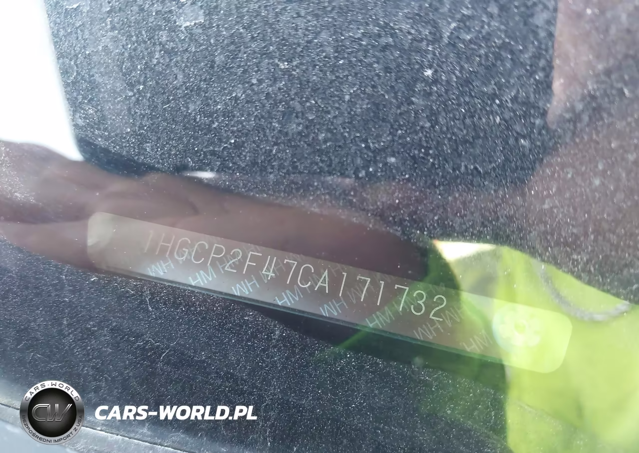 2012 Honda Accord 2.4 Lx-P VIN:1HGCP2F47CA171732 - 9