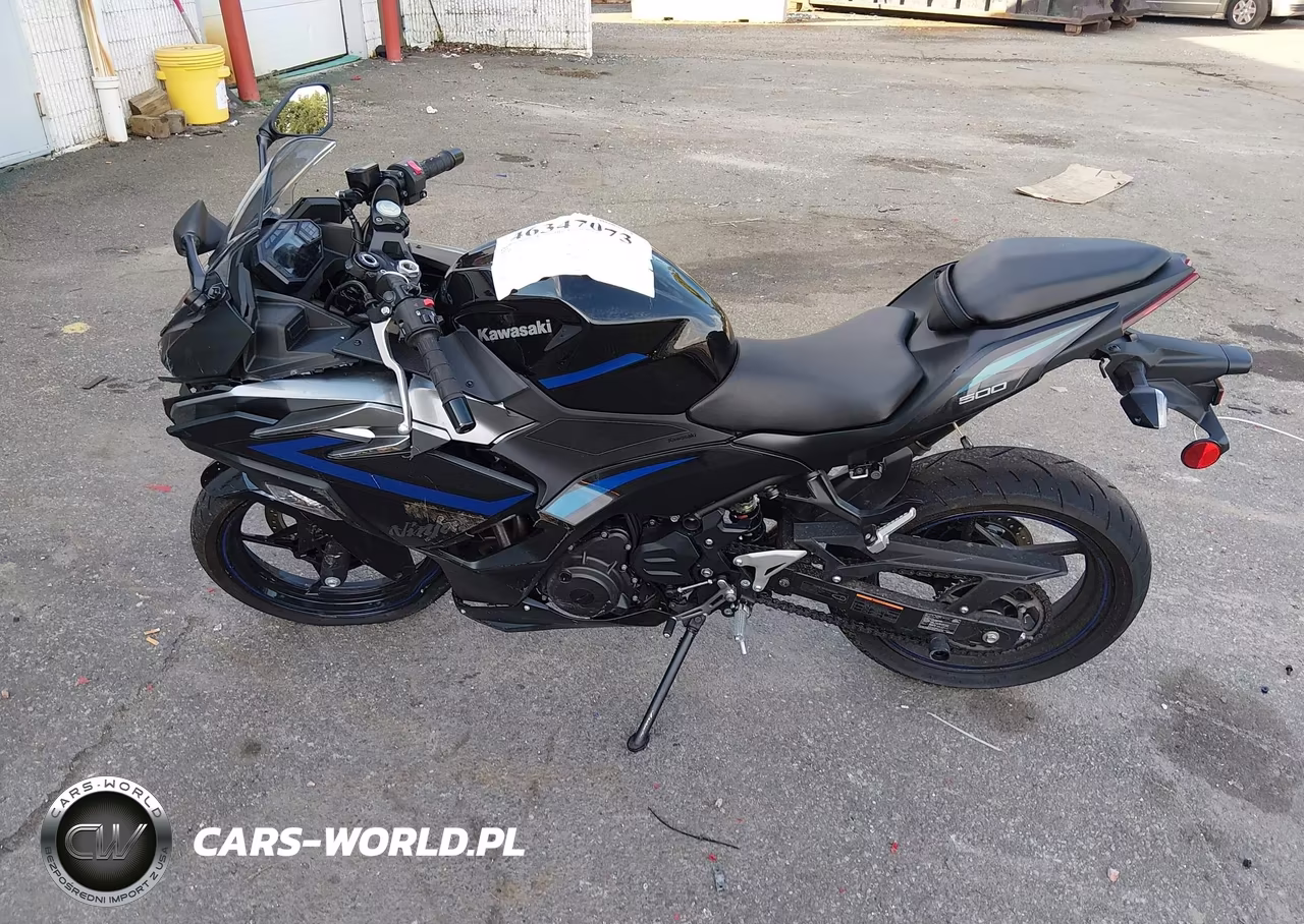 2025 Kawasaki Ex500 VIN:ML5EXGG16SDA71723 - 12