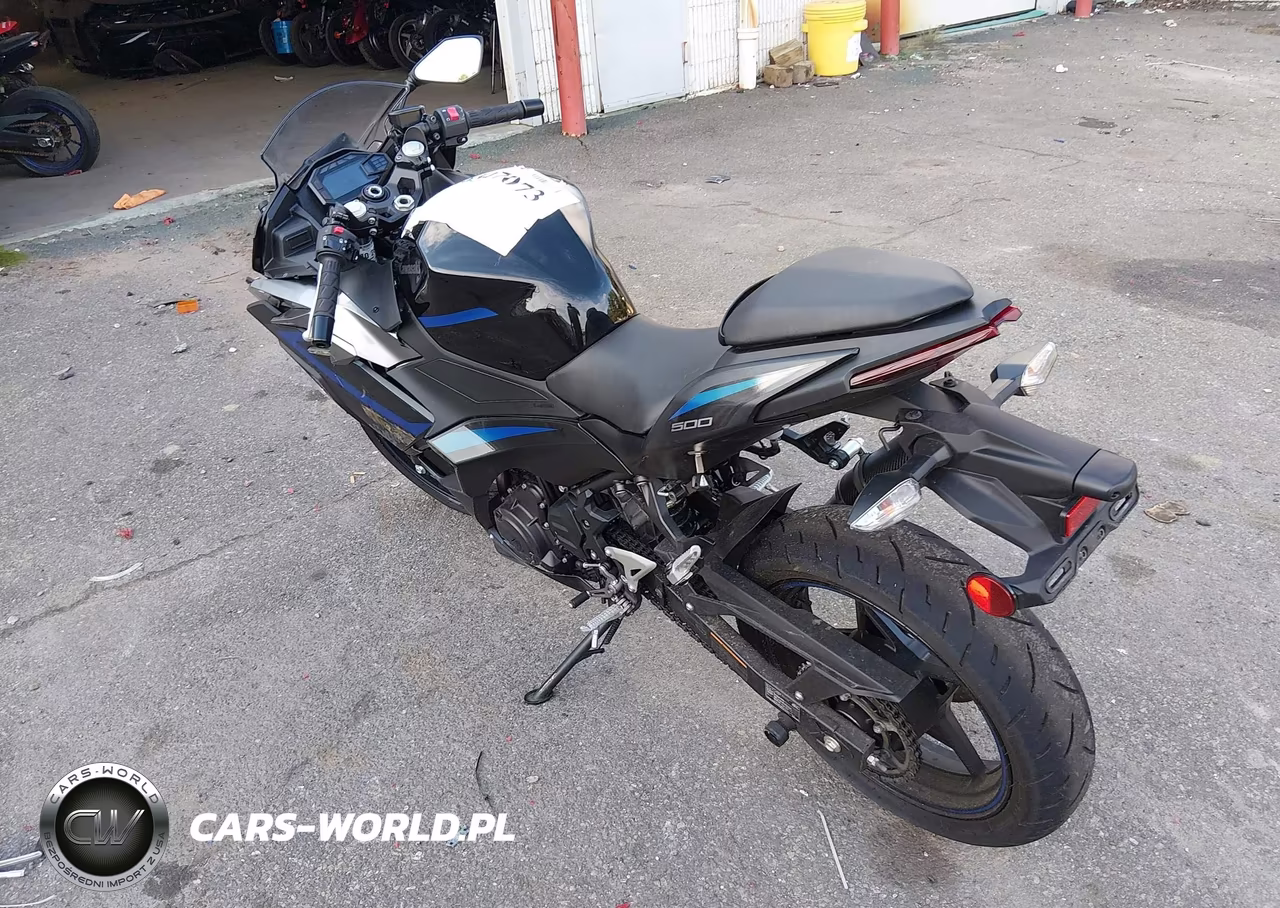 2025 Kawasaki Ex500 VIN:ML5EXGG16SDA71723 - 3