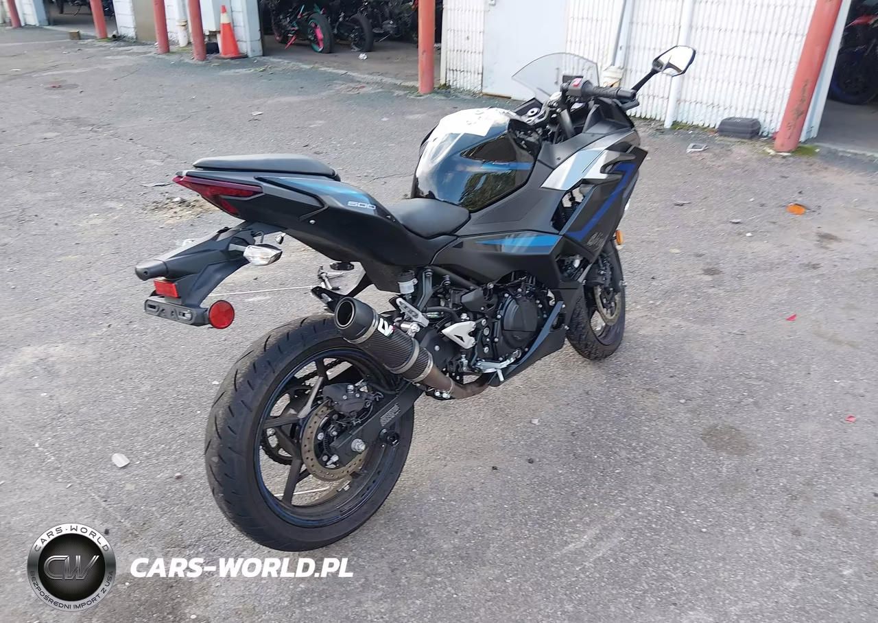 2025 Kawasaki Ex500 VIN:ML5EXGG16SDA71723 - 4