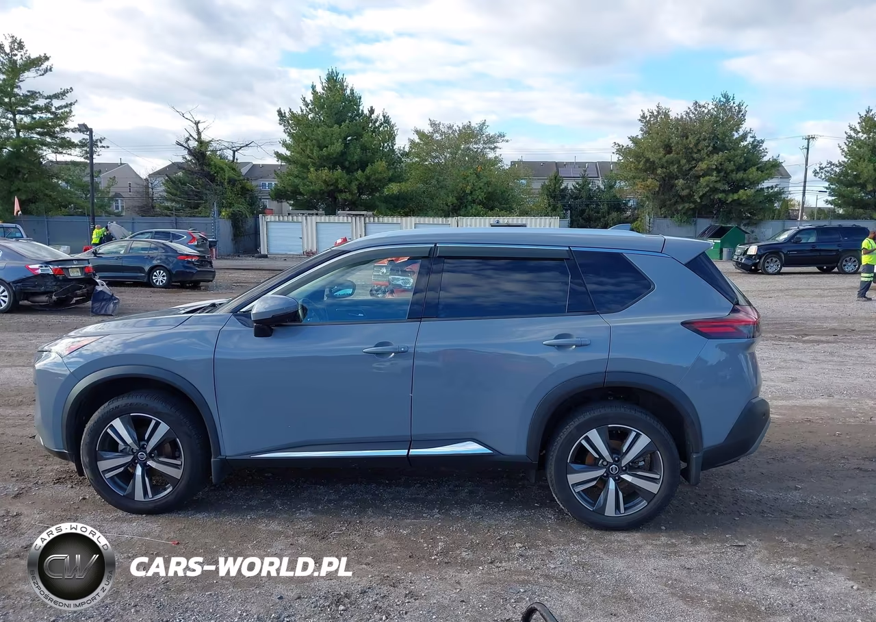 2021 Nissan Rogue Sl Intelligent Awd VIN:JN8AT3CB5MW204987 - 14