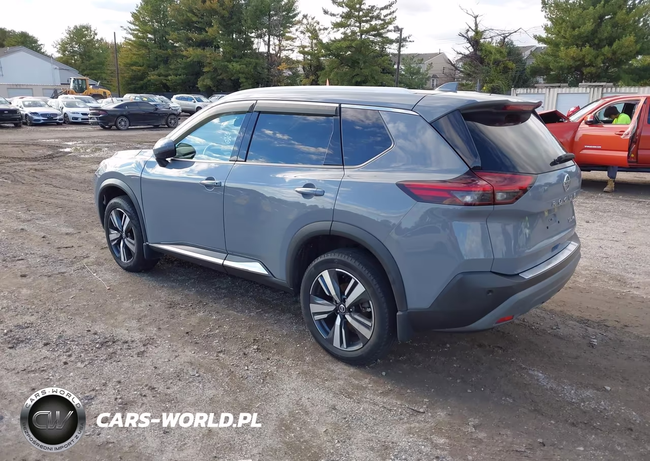 2021 Nissan Rogue Sl Intelligent Awd VIN:JN8AT3CB5MW204987 - 3