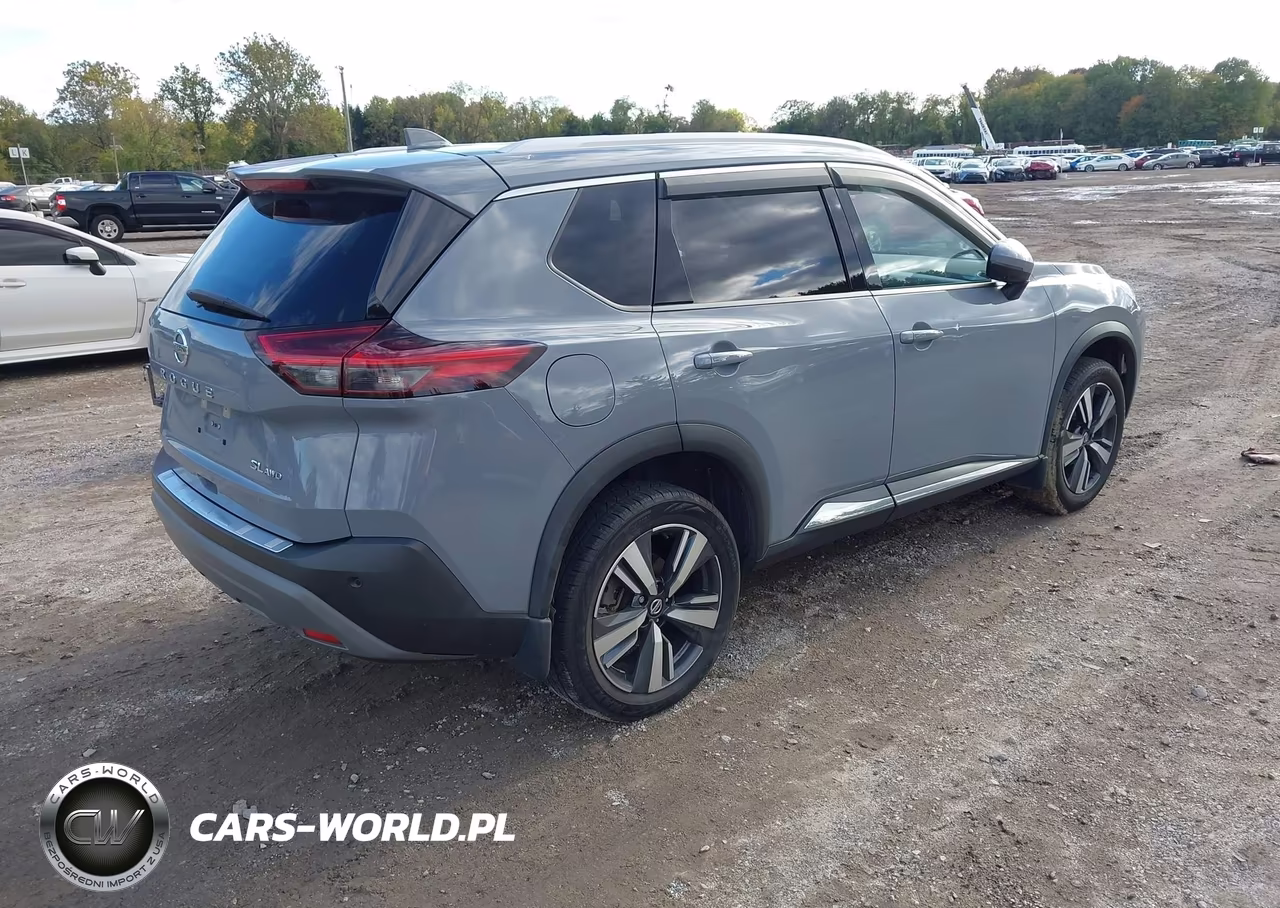 2021 Nissan Rogue Sl Intelligent Awd VIN:JN8AT3CB5MW204987 - 4