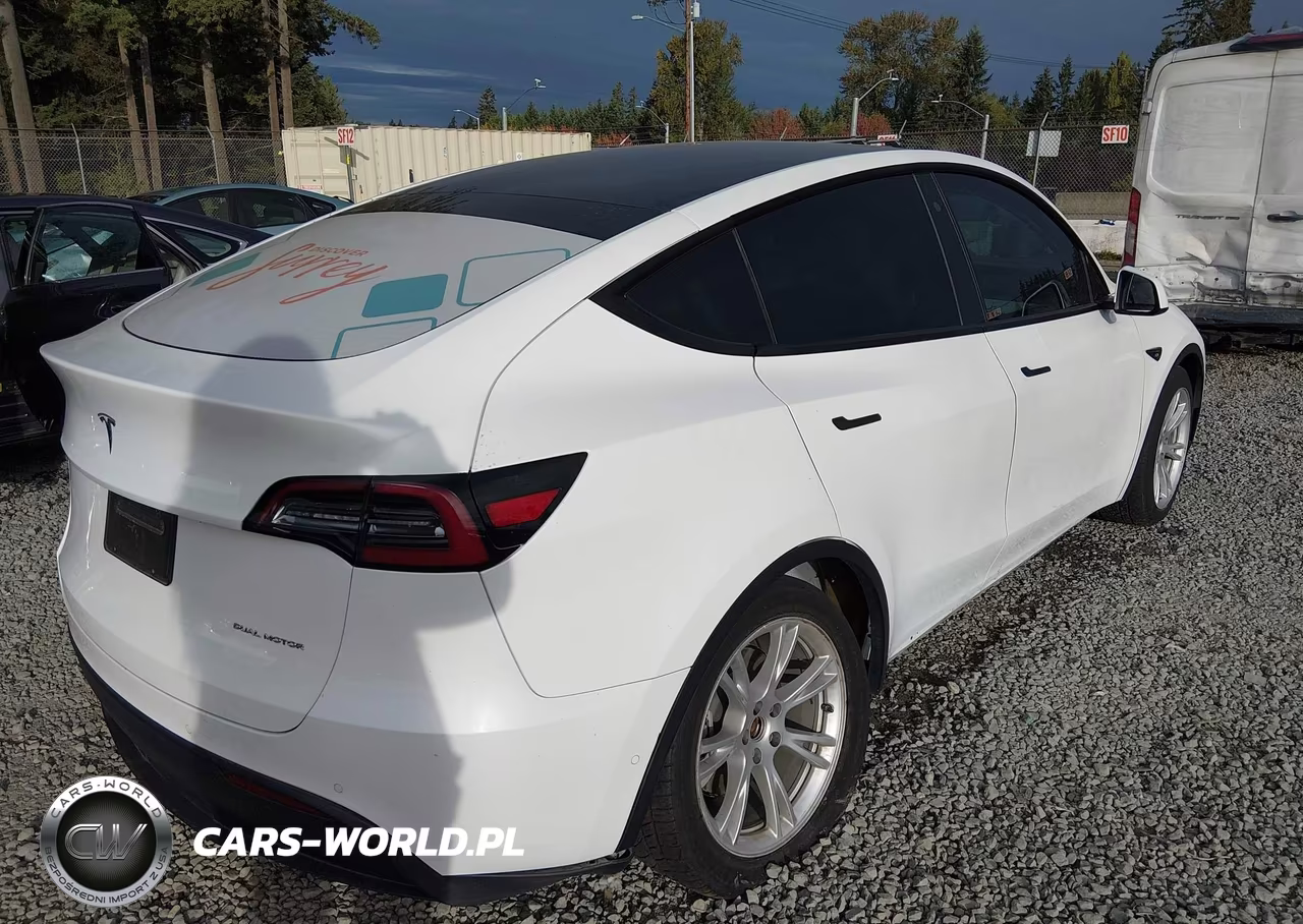 2020 Tesla Model Y Long Range Dual Motor All-Wheel Drive VIN:5YJYGDEE7LF027695 - 4