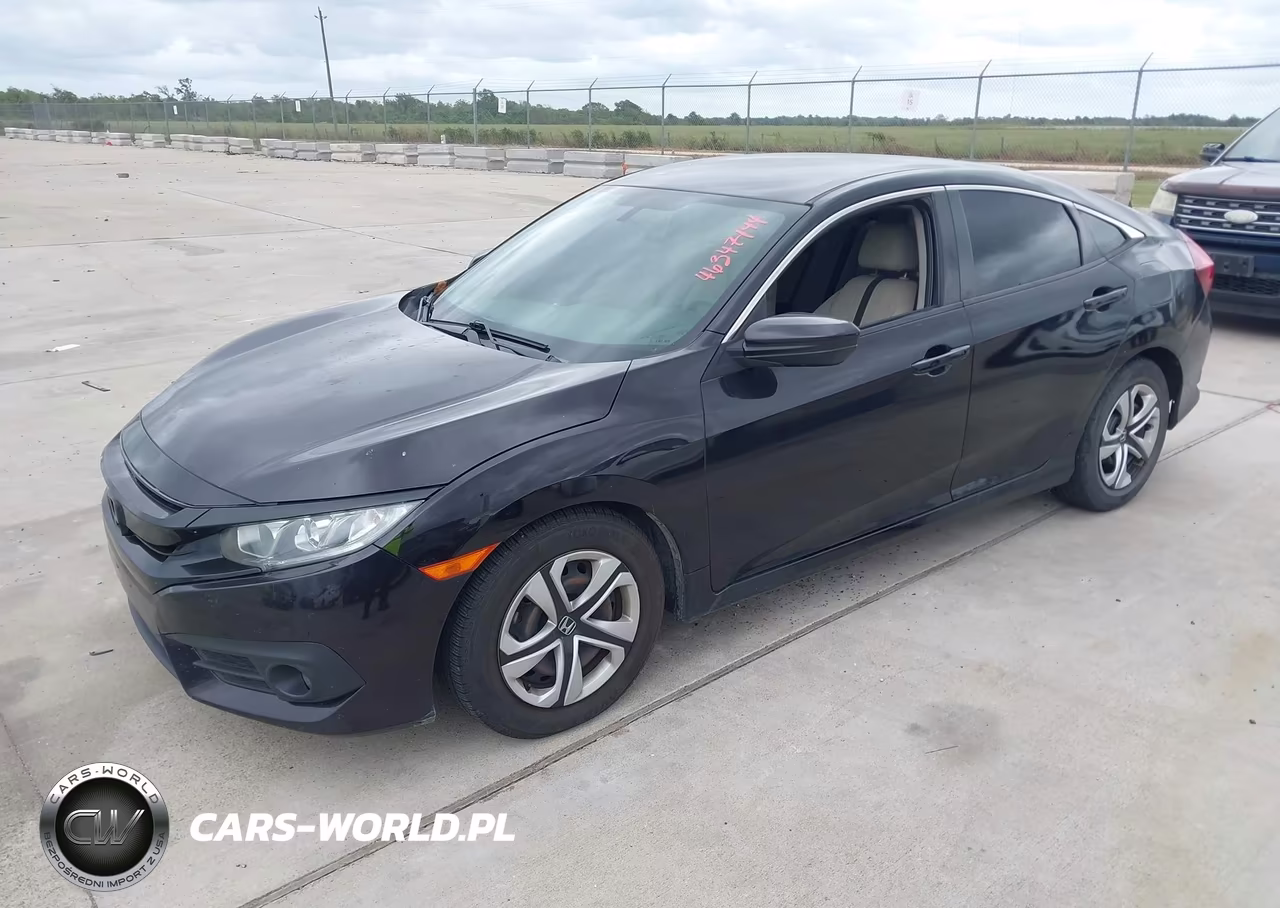 2018 Honda Civic Lx VIN:19XFC2F58JE208037 - 2
