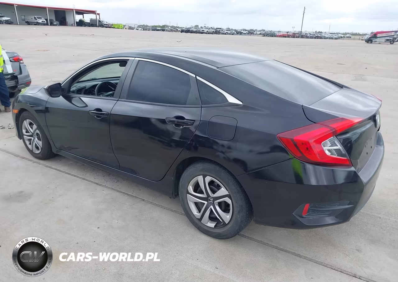 2018 Honda Civic Lx VIN:19XFC2F58JE208037 - 3