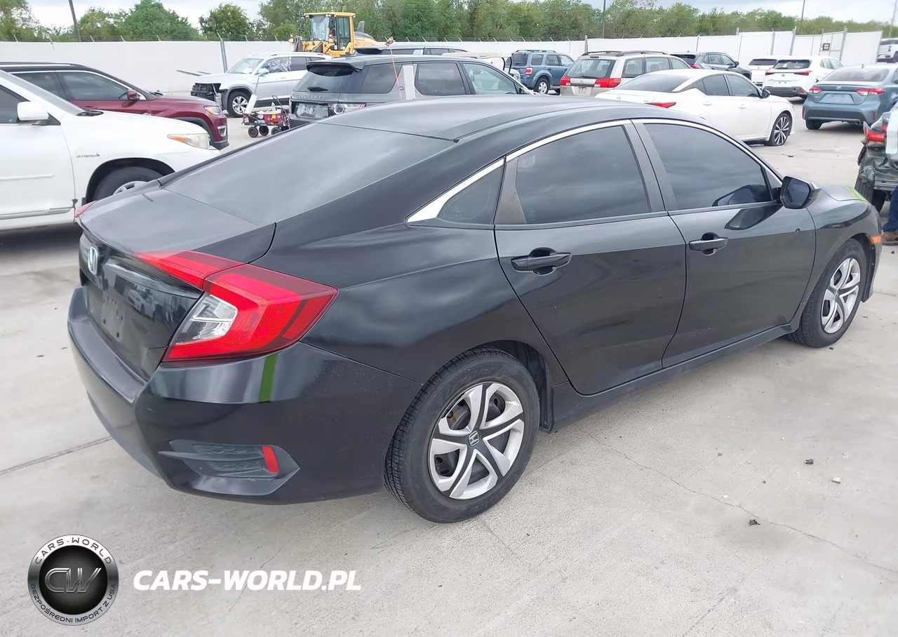2018 Honda Civic Lx VIN:19XFC2F58JE208037 - 4