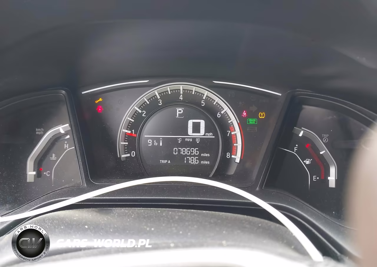 2018 Honda Civic Lx VIN:19XFC2F58JE208037 - 7