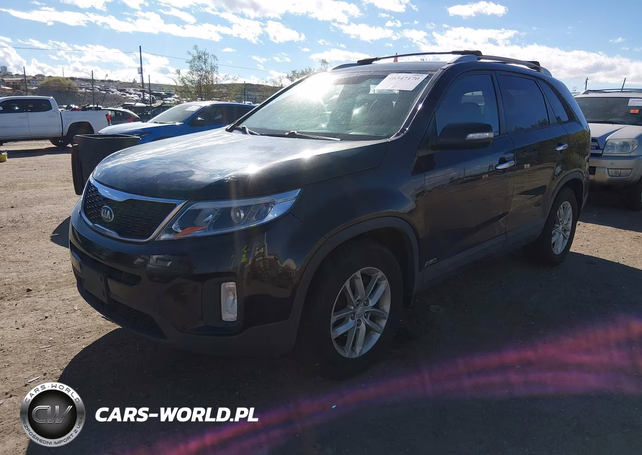 2014 Kia Sorento Lx V6 VIN:5XYKTDA76EG539226 - 2