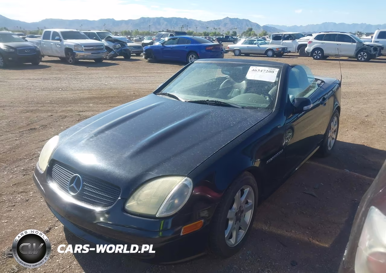 2002 Mercedes-Benz Slk 230 Kompressor VIN:WDBKK49F12F261332 - 2