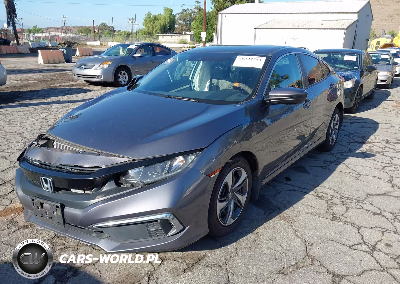 2019 Honda Civic Lx VIN:19XFC2F60KE039996 - 2