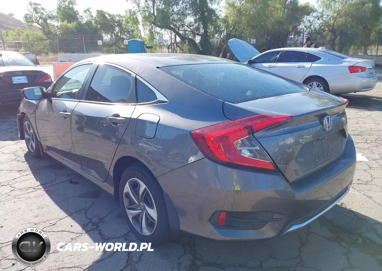 2019 Honda Civic Lx VIN:19XFC2F60KE039996 - 3