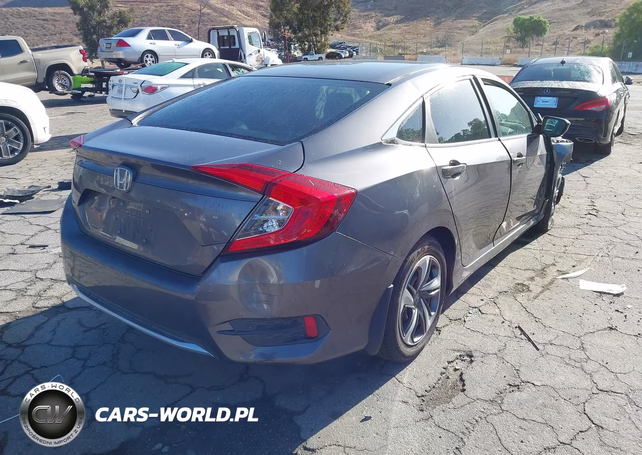 2019 Honda Civic Lx VIN:19XFC2F60KE039996 - 4