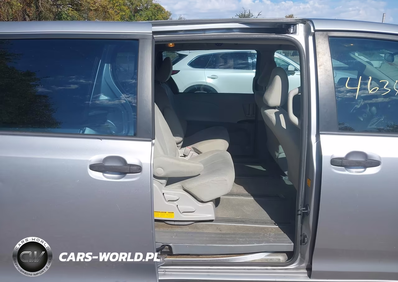 2012 Toyota Sienna Base V6 7 Passenger VIN:5TDZK3DC8CS258856 - 8
