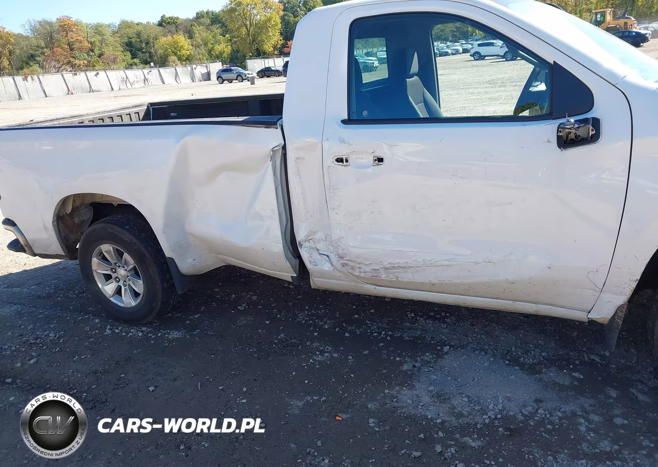 2021 Chevrolet Silverado 1500 2Wd Long Bed Wt VIN:3GCNWAEF6MG294948 - 6