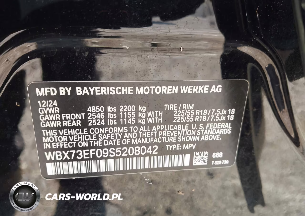 2025 BMW X1 xDrive28I VIN:WBX73EF09S5208042 - 9