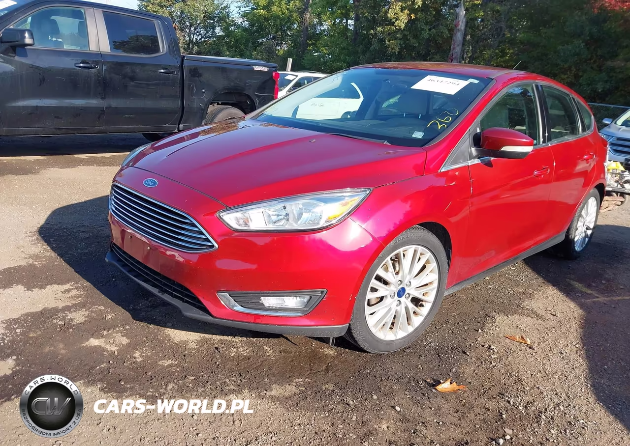 2016 Ford Focus Titanium VIN:1FADP3N20GL330504 - 2