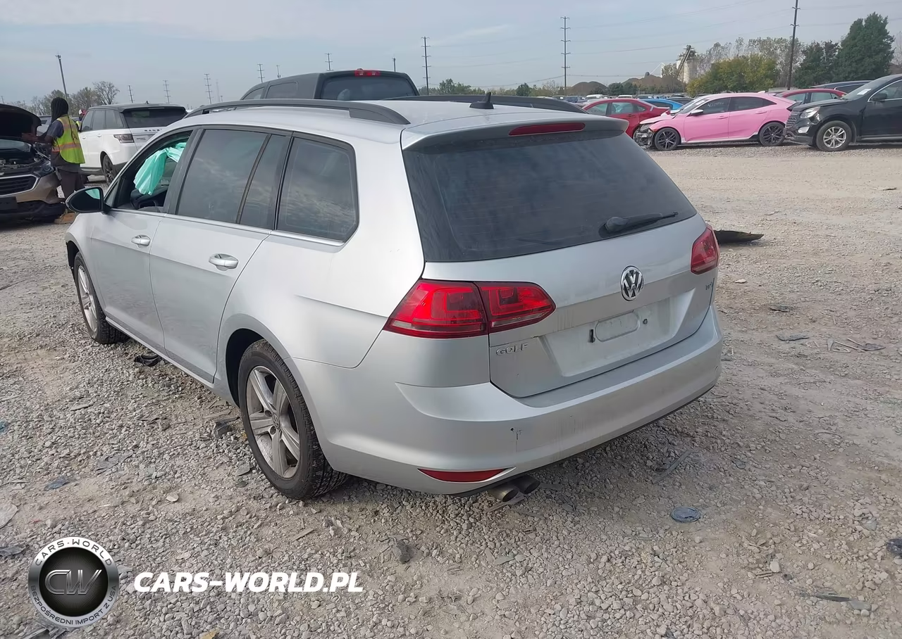 2015 Volkswagen Golf Sportwagen Tdi S 4-Door VIN:3VWCA7AU7FM514547 - 3