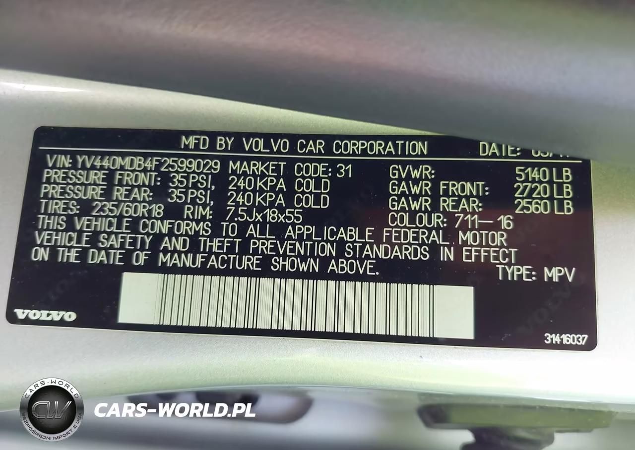 2015 Volvo Xc60 T5 Premier VIN:YV440MDB4F2599029 - 9