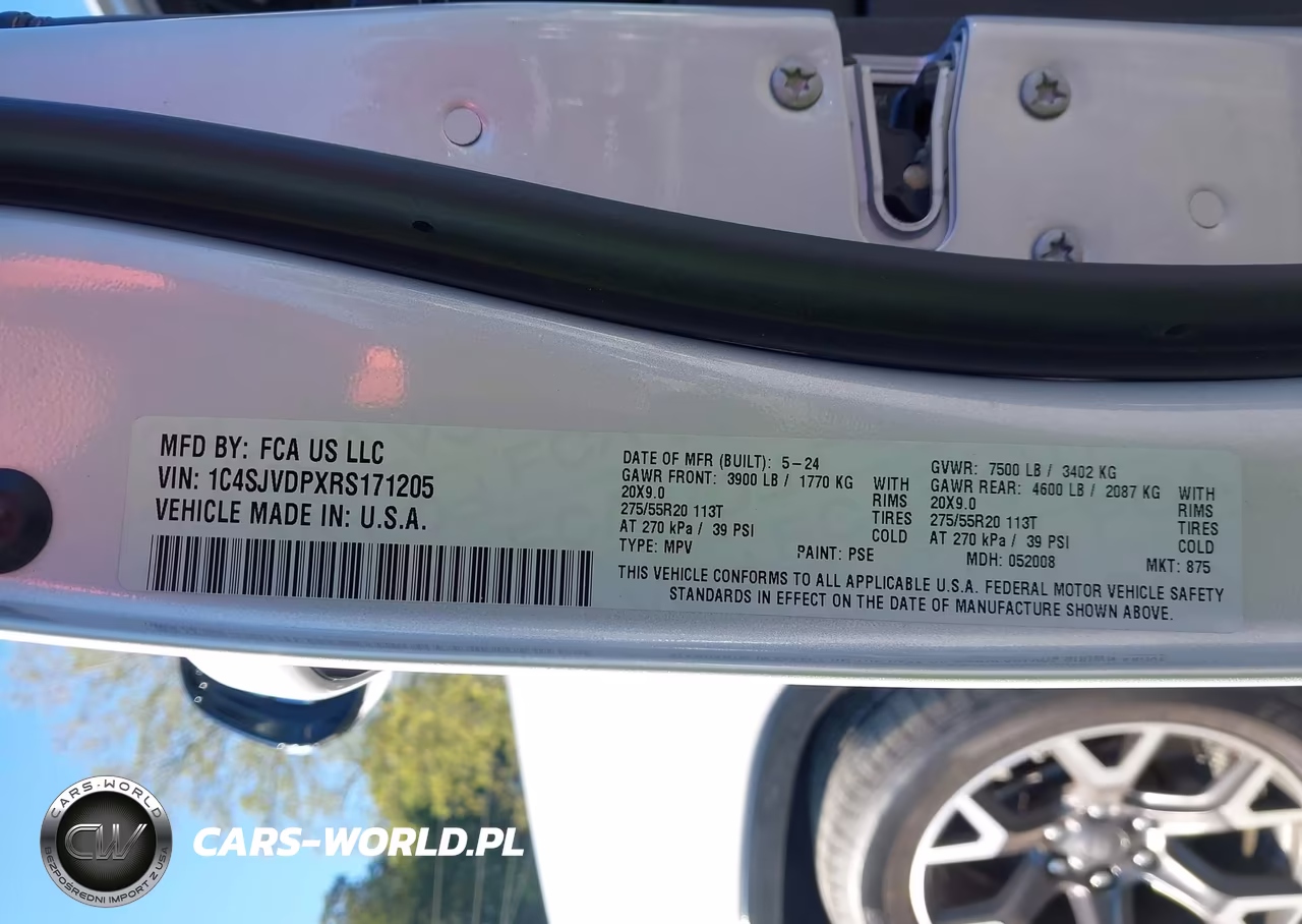 2024 Jeep Wagoneer Series Iii 4X4 VIN:1C4SJVDPXRS171205 - 9