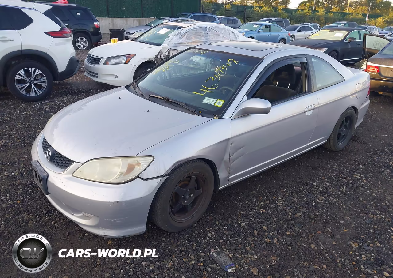 2004 Honda Civic Ex VIN:1HGEM21934L017285 - 2
