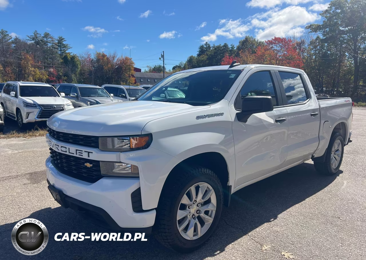2020 Chevrolet Silverado 1500 4Wd Short Bed Custom VIN:1GCUYBEF7LZ103659 - 2