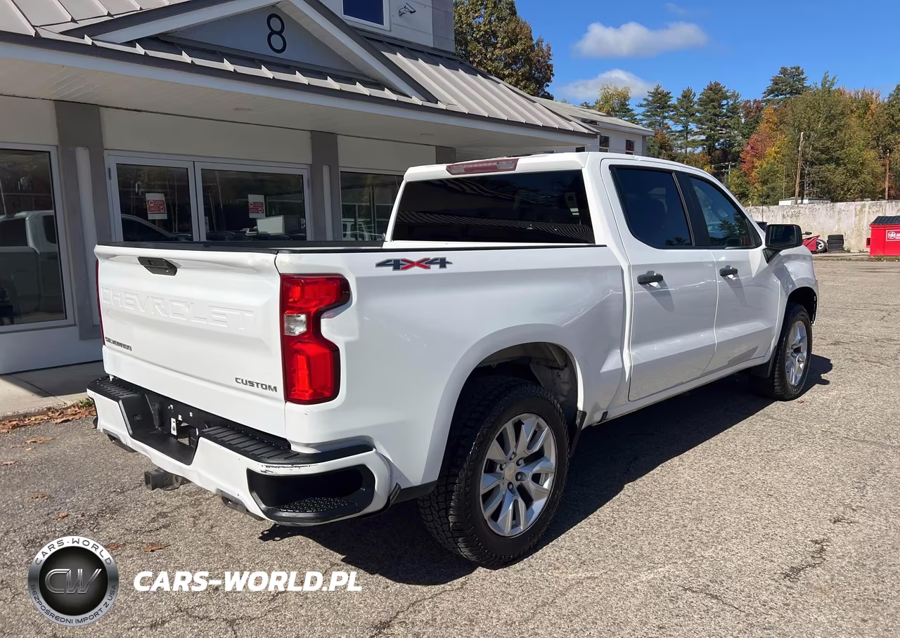 2020 Chevrolet Silverado 1500 4Wd Short Bed Custom VIN:1GCUYBEF7LZ103659 - 4