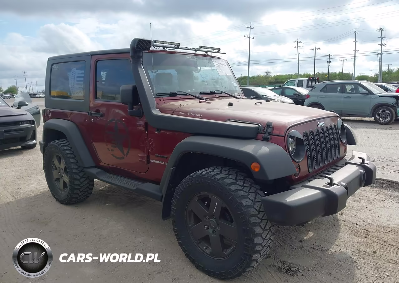 2010 Jeep Wrangler Sport VIN:1J4AA2D10AL216750 - 1