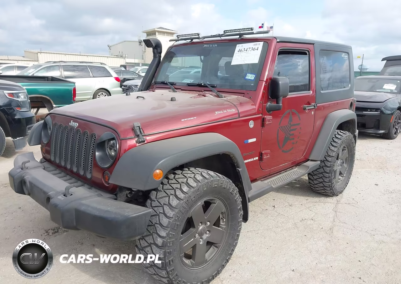 2010 Jeep Wrangler Sport VIN:1J4AA2D10AL216750 - 2