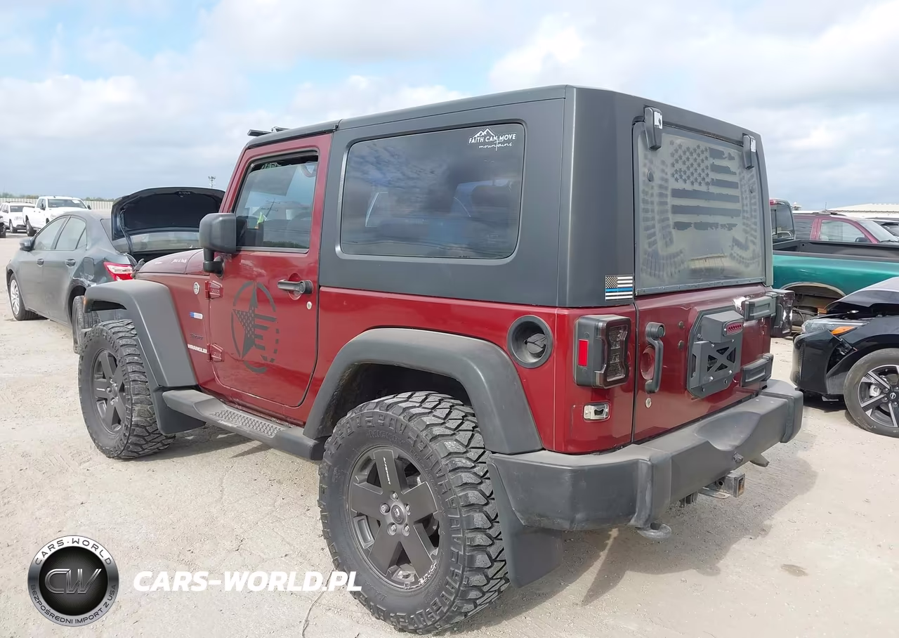 2010 Jeep Wrangler Sport VIN:1J4AA2D10AL216750 - 3