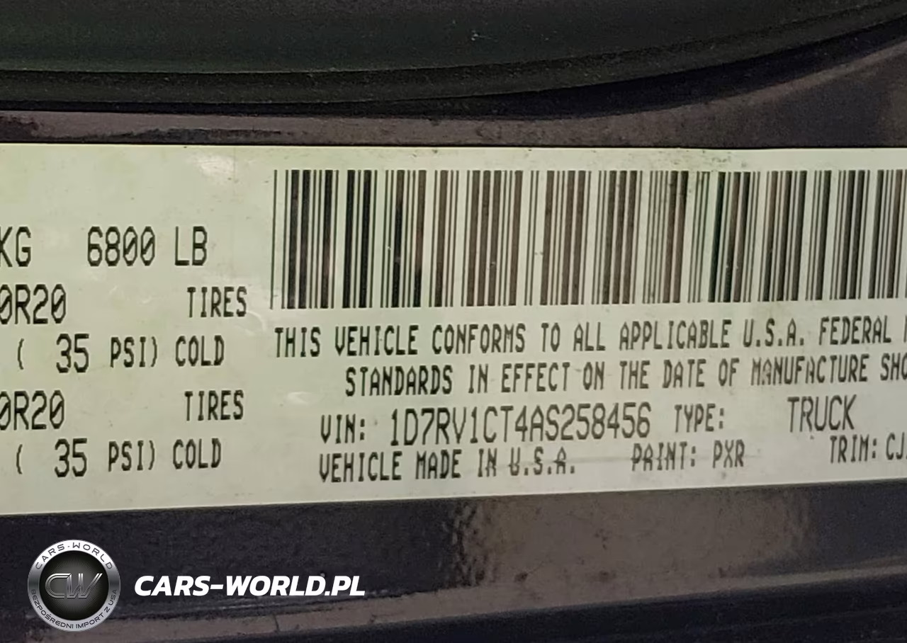 2010 Dodge Ram 1500 Slt-Sport-Trx VIN:1D7RV1CT4AS258456 - 9