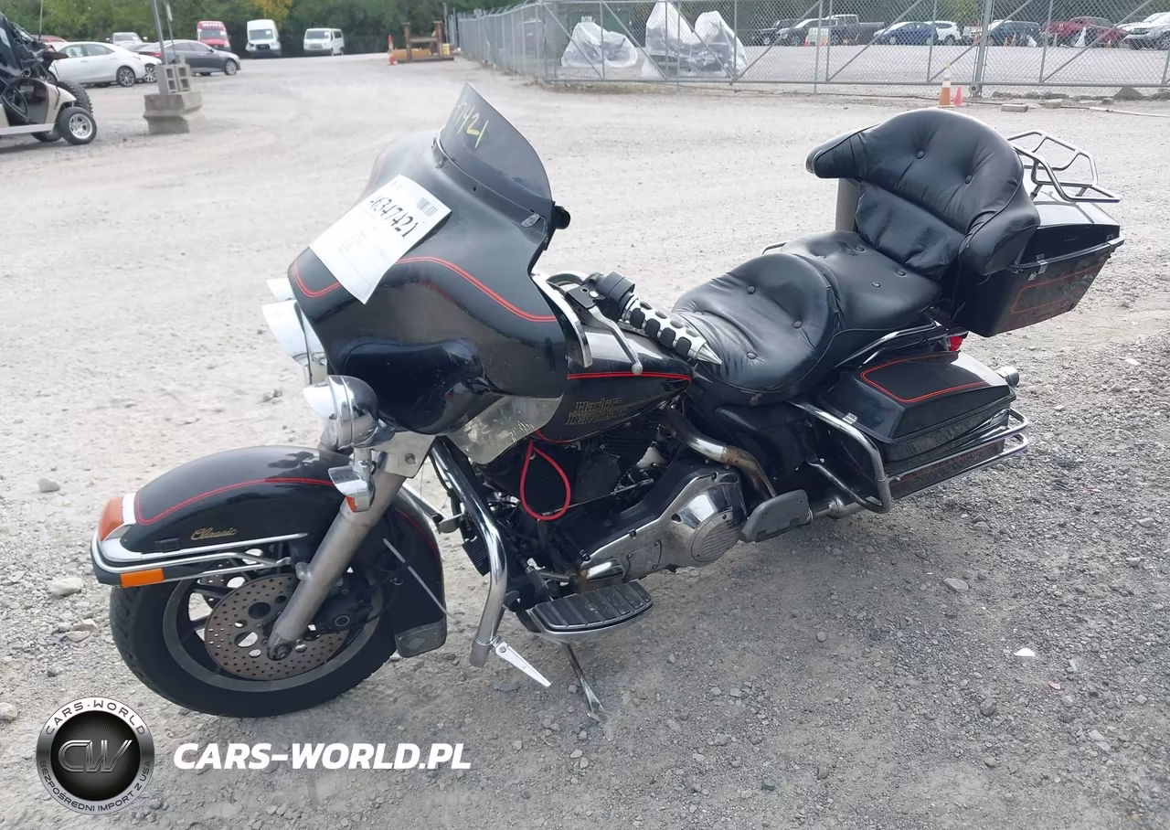 1989 Harley-Davidson Flht Classic VIN:1HD1DJL10KY509723 - 2