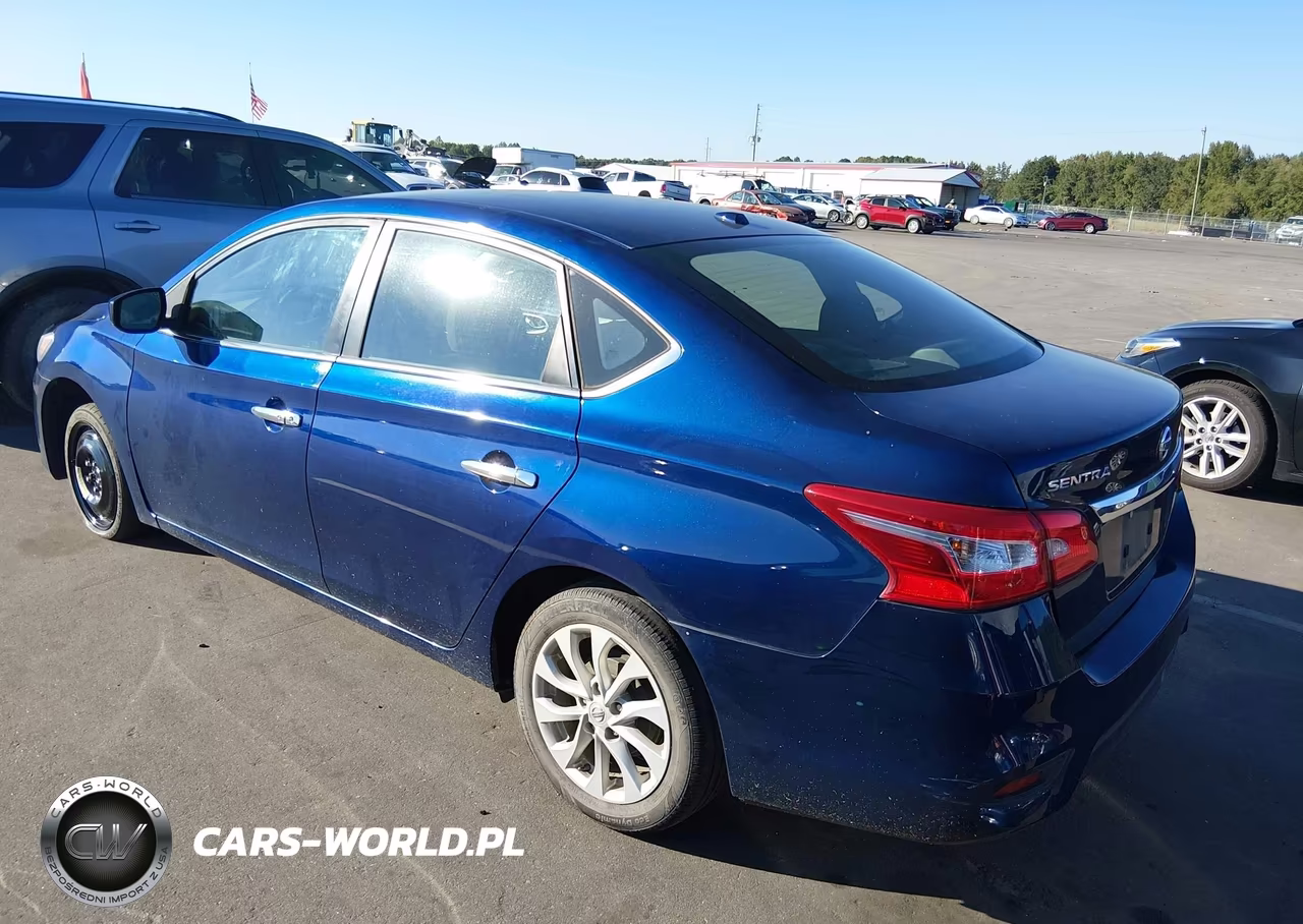 2018 Nissan Sentra Sv VIN:3N1AB7AP7JY245567 - 3