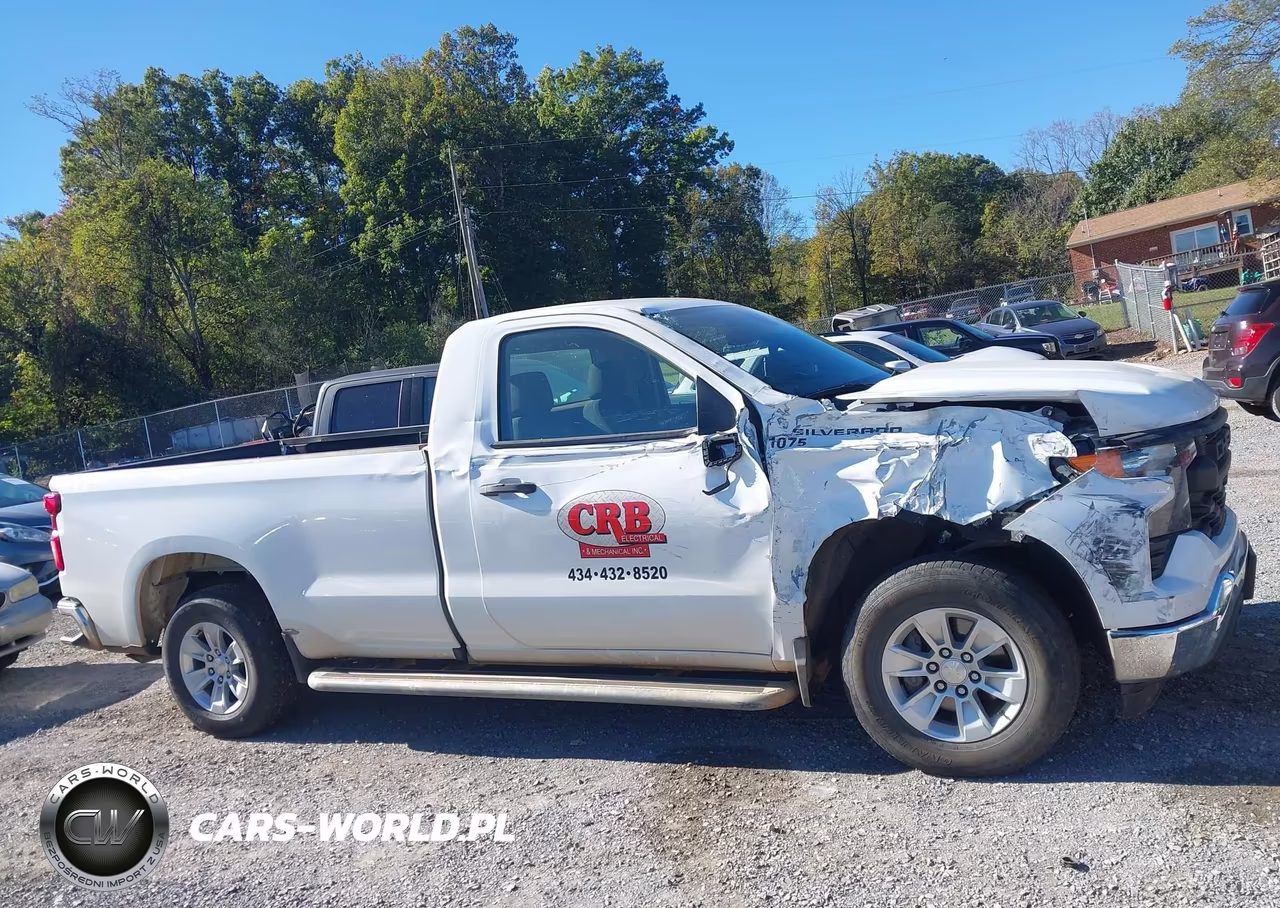 2023 Chevrolet Silverado 1500 2Wd Long Bed Wt VIN:3GCNAAED2PG295449 - 14