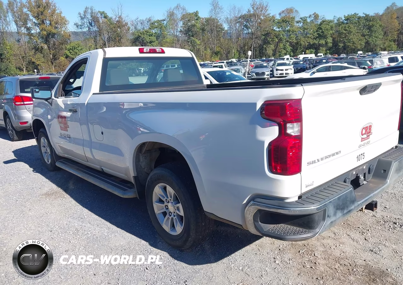 2023 Chevrolet Silverado 1500 2Wd Long Bed Wt VIN:3GCNAAED2PG295449 - 3