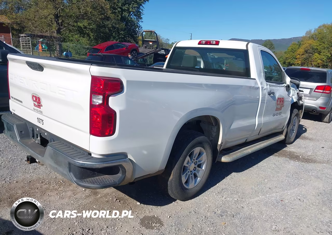 2023 Chevrolet Silverado 1500 2Wd Long Bed Wt VIN:3GCNAAED2PG295449 - 4