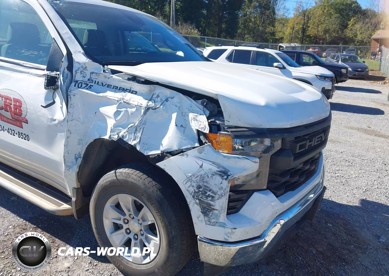2023 Chevrolet Silverado 1500 2Wd Long Bed Wt VIN:3GCNAAED2PG295449 - 6