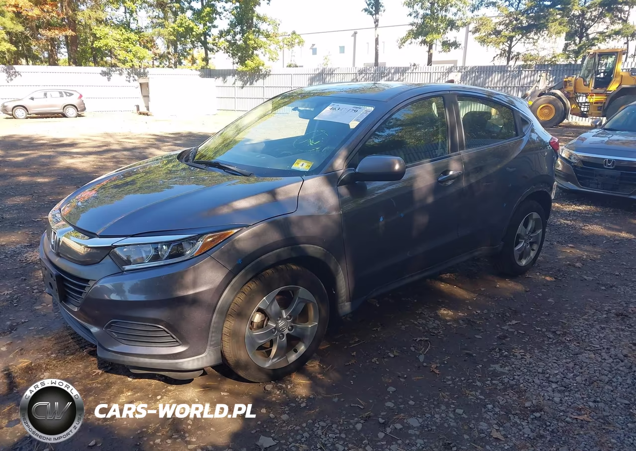 2019 Honda Hr-V Lx VIN:3CZRU6H30KG718833 - 2