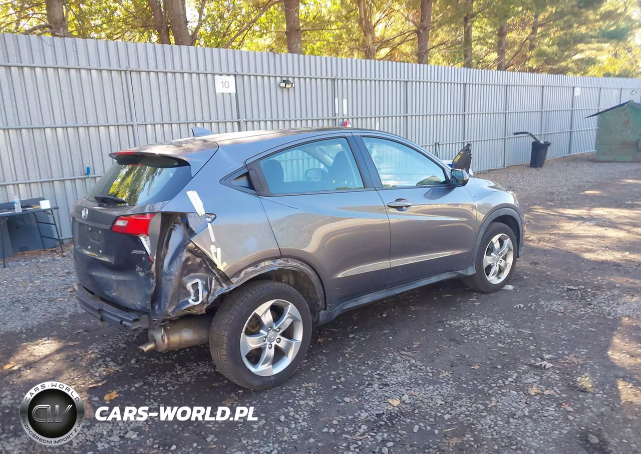 2019 Honda Hr-V Lx VIN:3CZRU6H30KG718833 - 4