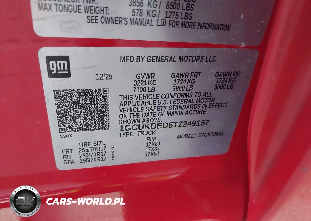 2026 Chevrolet Silverado 1500 4Wd Standard Bed Lt VIN:1GCUKDED6TZ249157 - 9