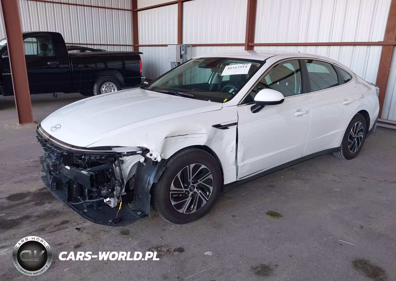 2026 Hyundai Sonata Hybrid Blue VIN:KMHL24JJ7TA161011 - 2