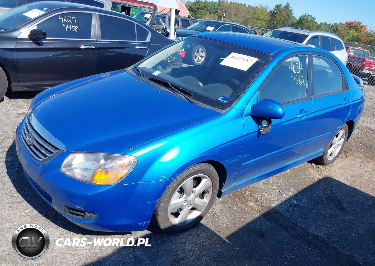 2007 Kia Spectra Sx VIN:KNAFE121975005716 - 2